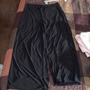 New slinky wide leg trousers